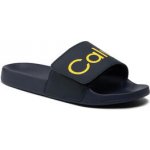 Calvin Klein Jeans Pool Slide Adj Nazouváky HM0HM00454 Navy Magnetic Yellow – Hledejceny.cz