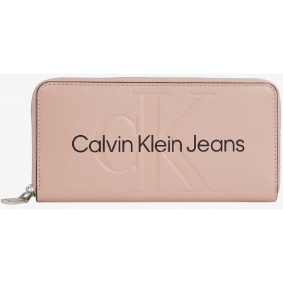 Světle růžová dámská peněženka Calvin Klein Jeans – Zbozi.Blesk.cz