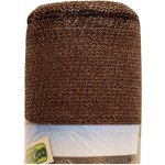 Nortene Plotová clona syntetická Recynet, 1,5 × 10 m, polyethylen, hnědá, 120 g/m² 2021535 – Zbozi.Blesk.cz