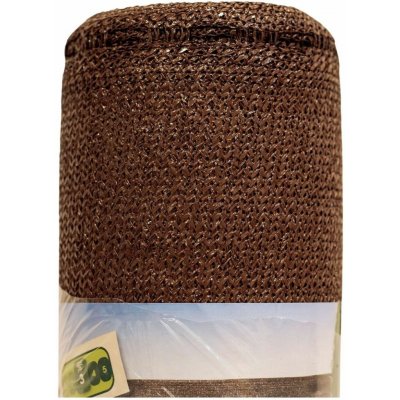 Nortene Plotová clona syntetická Recynet, 1,5 × 10 m, polyethylen, hnědá, 120 g/m² 2021535 – Zbozi.Blesk.cz