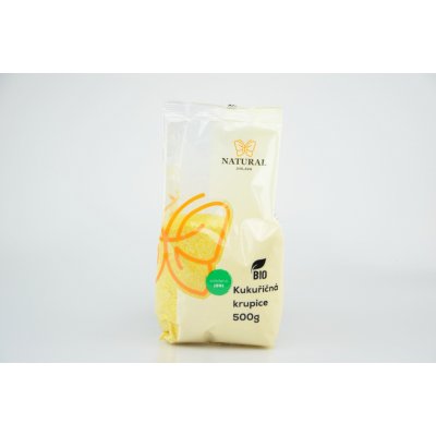 Natural Jihlava Krupice kukuřičná bio 0,5 kg – Zboží Dáma