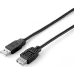 Equip 128850 USB 2.0 prodlužovací AM-AF 1,8m, černý – Hledejceny.cz
