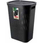 Curver Infinity Dots 60 L grafitový – Zboží Mobilmania