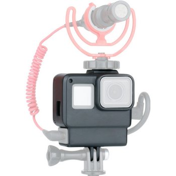 Klec na GoPro 5,6,7, audio adaptér i externí mikrofon - Ulanzi V2