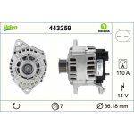 Alternátor VALEO 443259