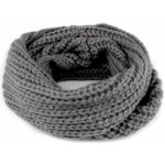 pletený nákrčník 1 šedá – Zboží Dáma