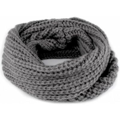 pletený nákrčník 1 šedá – Zboží Dáma