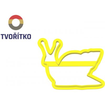 TVOŘÍTKO Šnek - obrysové vykrajovátko – Hledejceny.cz