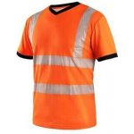 Canis CXS tričko CXS RIPON výstražné pánské oranžovo černá XL – Zboží Dáma