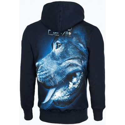 PitBull West Coast KP mikina EYED DEVIL X tmavě modrá – Sleviste.cz