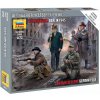 Zvezda Wargames WWII figurky 6272 German Volkssturm 1:72