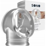 Sono No.48 Erekční kroužek a natahovač varlat průhledný, elastický kroužek na penis a varlata – Hledejceny.cz