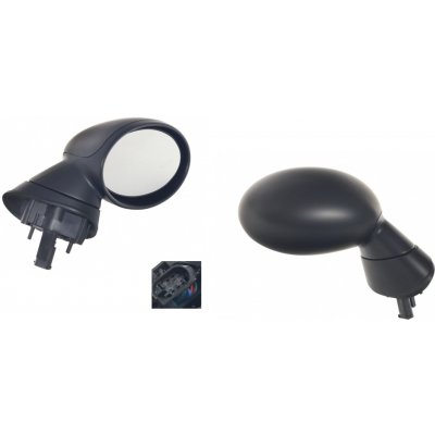 ZPĚTNÉ ZRCÁTKO PRAVÉ MINI ONE/COOPER/CABRIO (R50/R52/R53), 06.01-07.07 OE: 51167058080, 51167192470 POLCAR | Zboží Auto