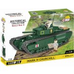 Cobi 3128 World War II Britský tank Mark IV Churchill 1:35 – Zboží Dáma