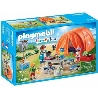 Playmobil 70089 Rodinný kemping – Zboží Mobilmania