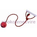 SUM-PLAST Míč aport. na šňůrce plovací Vanil. 8 cm – Sleviste.cz