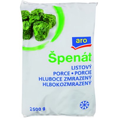 Aro Špenát listový porce 2,5 kg