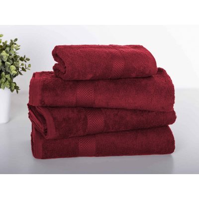 XPOSE osuška VERONA bordó 100 x 180 cm – Zboží Mobilmania