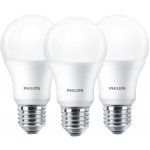 Philips LED žárovka E27 8W 4000K 230V A60 SET3ks P694944 – Sleviste.cz