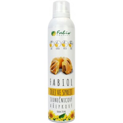 Fabio Produkt Slunečnicovo-řepkový olej ve spreji 250 ml – Zbozi.Blesk.cz