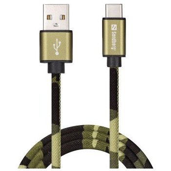 Sandberg 441-14 USB-C, 1m, zelený