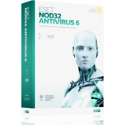 ESET NOD32 Antivirus 9 4 lic. 1 rok el.licence - (SFT02843)