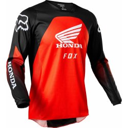 Fox Racing 180 Honda 2022 černo-červený