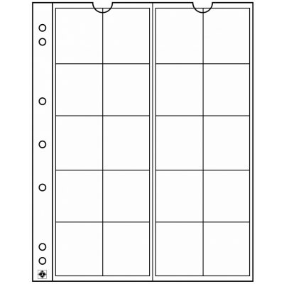 LEUCHTTURM Albové listy NUMIS na mince Typ do ø 34 mm – Zboží Mobilmania