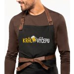 Kariban HobbyTriko Zástěra pro výčepní EXCLUSIVE Král výčepu Černošedá – Hledejceny.cz