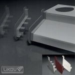 RAL Balkonový profil rohový 7001 – Zboží Mobilmania