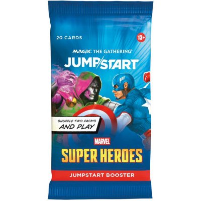 Wizards of the Coast Magic The Gathering Marvel Super Heroes Jumpstart Booster – Sleviste.cz