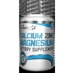 BioTech USA Calcium Zinc Magnesium 100 tablet – Hledejceny.cz