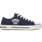 Tommy Hilfiger Plátěnky Varisty Low Cut Lace-Up Sneaker T3X9-32833-0890 tmavomodrá – Hledejceny.cz