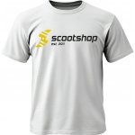 Tričko Scootshop Logo bílé – Sleviste.cz