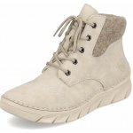 Rieker dámská kotníková obuv 55000-60 béžová – Zboží Dáma