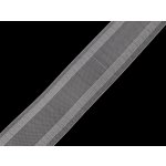 Záclonovka šíře 80 mm univerzální řasení Varianta: transparent, Balení: 1 m – Hledejceny.cz