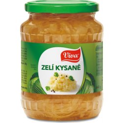 Viva Gourmet Zelí kysané ve sladkokyselém nálevu s cukrem a sladidlem 640g