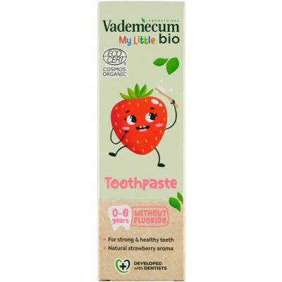 Vademecum pasta s jahodovou příchutí 0–6 let 50 ml – Hledejceny.cz