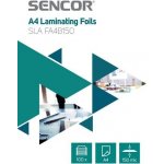 SENCOR SLA FA4B150 fólie A4 150mic 100ks 45007724 – Zboží Živě
