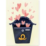 Chaukiss Pohled "Láska ze schránky" – Zboží Mobilmania