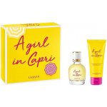 Lanvin A Girl in Capri dárková sada EDT 50 ml + tělové mléko 100 ml dárková sada – Zboží Dáma