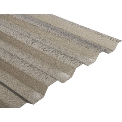 Palram Trapézový polykarbonát 76/18 hrubá struktura 1,06 x 2 m bronz – Hledejceny.cz