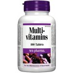 Webber Naturals MultiVitamin with Minerals 100 tablet – Hledejceny.cz