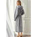 L&L dámský župan 2551 Amira Šedá – Zboží Dáma