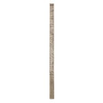 Betonový sloupek, dekor štípaný kámen - průběžný sloupek, barva okrová 250 cm