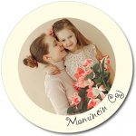 Sablio Polymerový podtácek pod hrnek s vlastním potiskem kulatý ø 10 cm – Hledejceny.cz