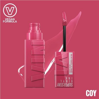 Maybelline Vinyl Ink 20 Coy tekutá rtěnka 4,2 ml – Zbozi.Blesk.cz