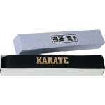 Hayashi černý saténový pásek s výšivkou Karate – Zboží Dáma