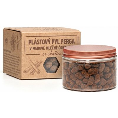 Včelí produkty Kolínek Plástový pyl perga v medové mléčné čokoládě se skořicí 100 g – Hledejceny.cz