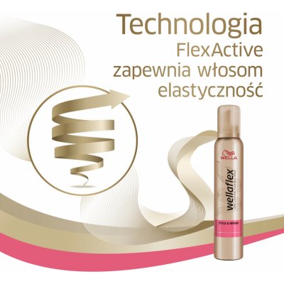 Wella Wellaflex Heat Creations pěnové tužidlo 200 ml – Zboží Mobilmania